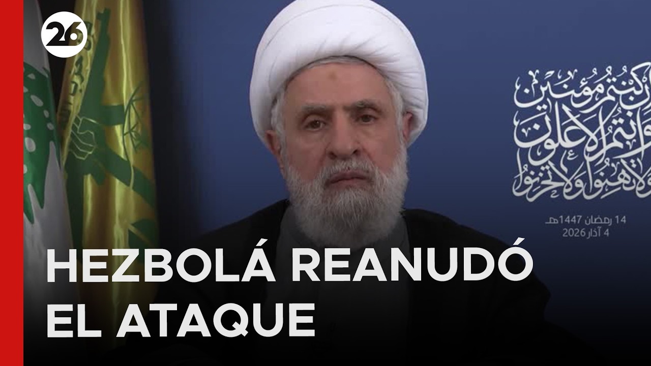 🚨 ATAQUE REANUDADO | Hezbolá reinicia bombardeos con drones y proyectiles
