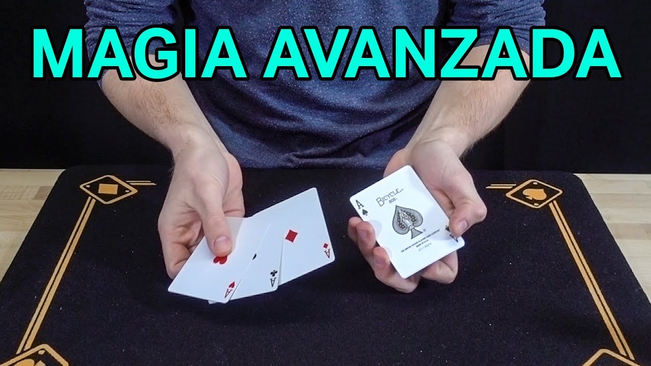 MAGIA INCREÍBLE: Desaparición de los 4 ases!
