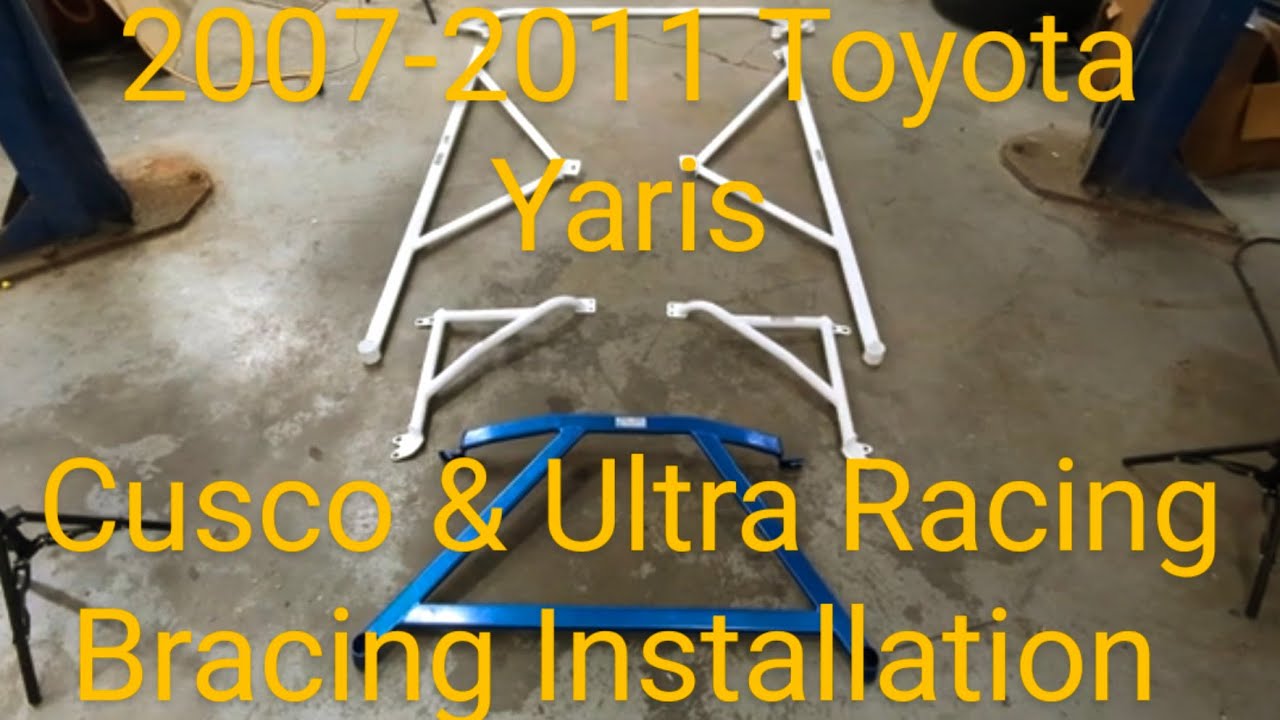 2007-2011 Toyota Yaris Cusco & Ultra Racing Underbody and Fender Bracing