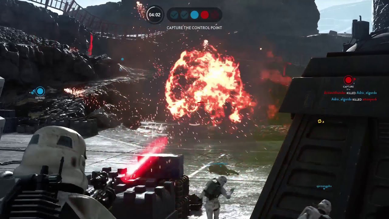 Star Wars Battlefront 2015 Supremacy #6 INTENSE MATCH! (No commentary)