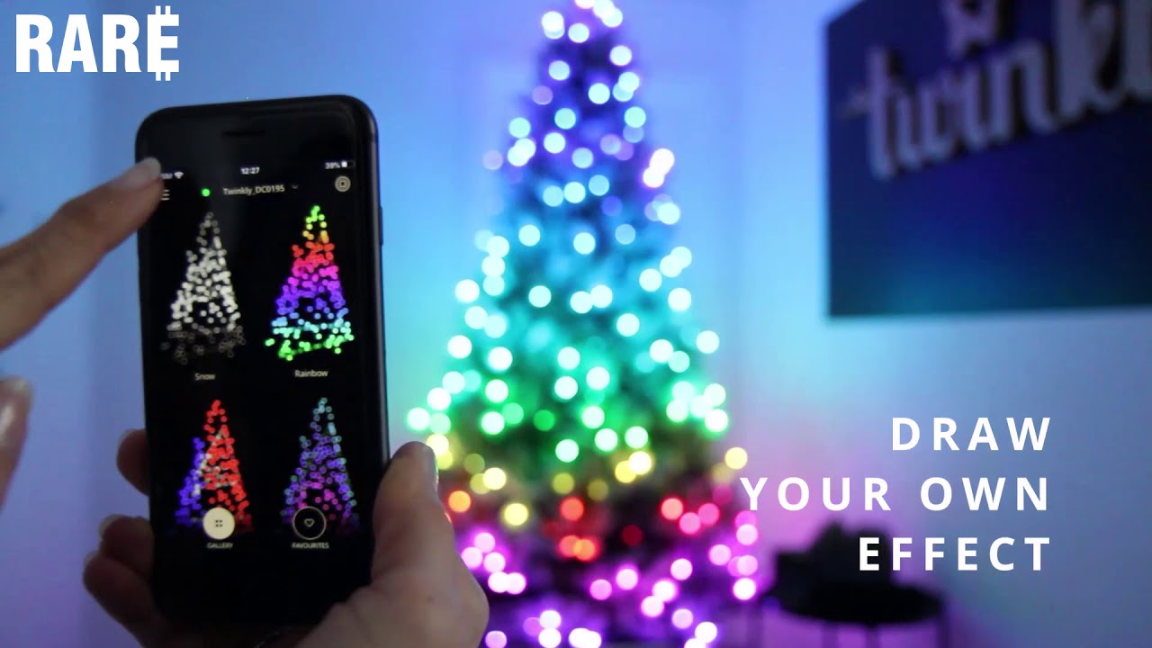 Twinkly® Prelit Tree with Music Dongle - RareElectronics.com