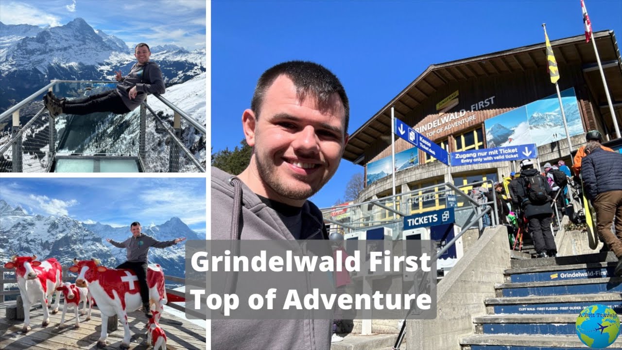 Grindelwald First Top of Adventure - Cliff Walk, Zip Line and Cable Cars in the Swiss Alps
