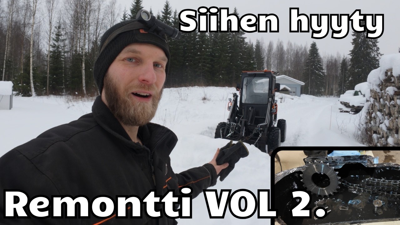 Pyöräkuormaaja remontti VOL 2.