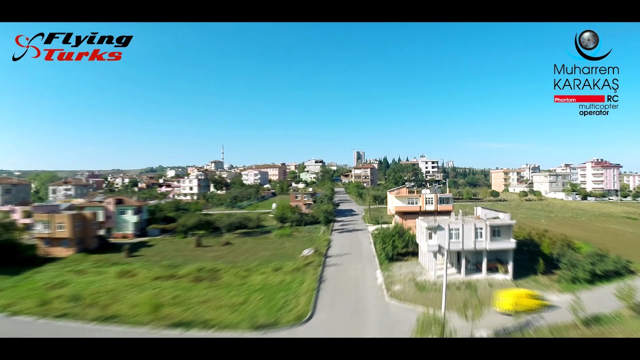 Derecik Mahallesi Ekim 2014 İlkadım SAMSUN Drone Çekimi