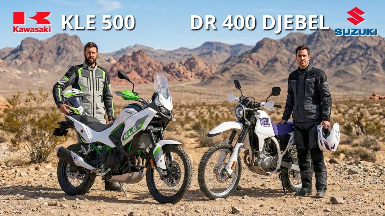 2026 KAWASAKI KLE 500 VS 2026 SUZUKI DR 400 DJEBEL | WHICH ONE SHOULD YOU BUY?
