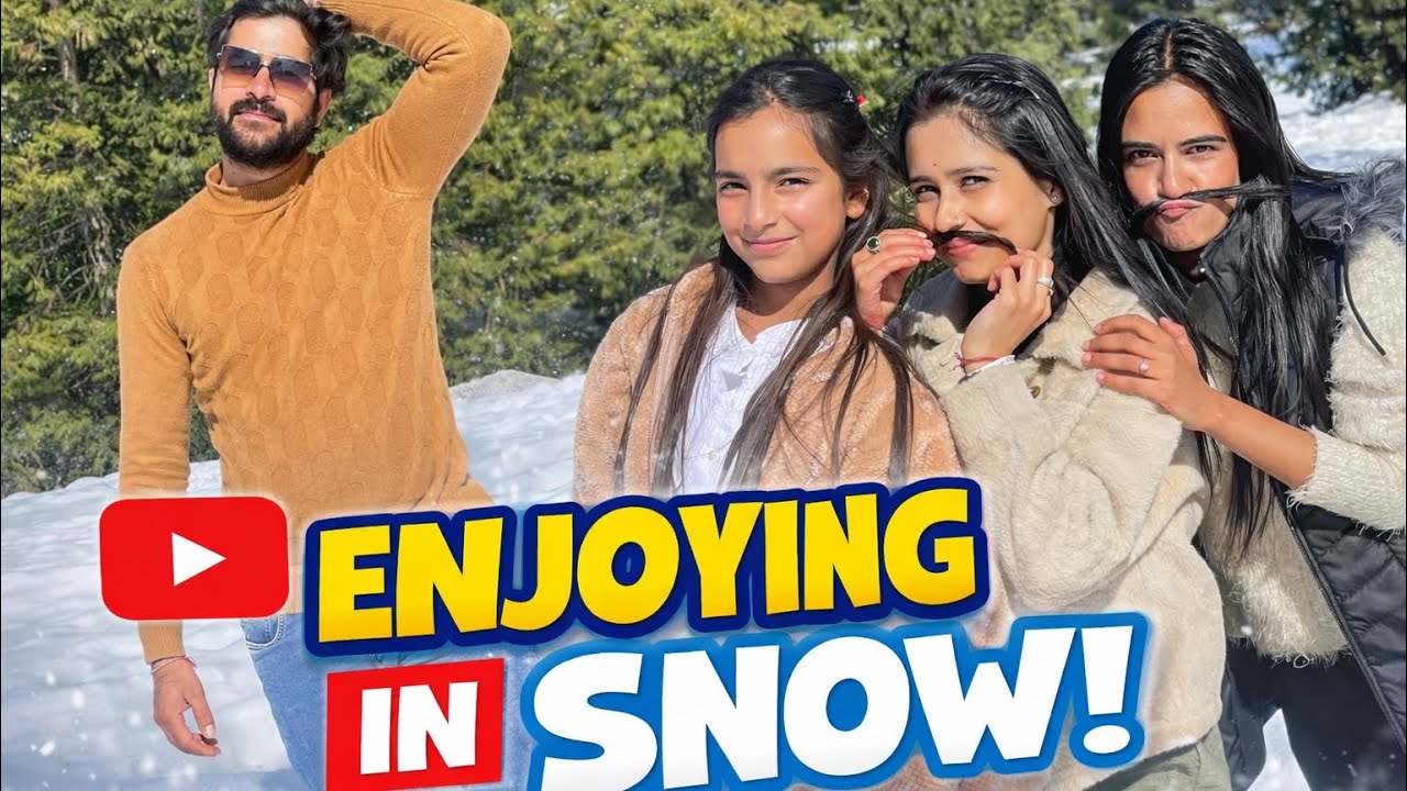 Snow ke maze in Bhaderwah || Jammu and Kashmir