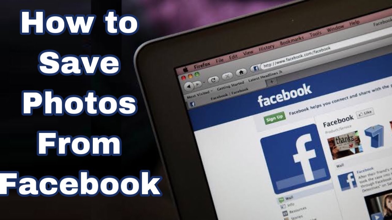 How to Save Pictures from Facebook | how to save photos from facebook to phone