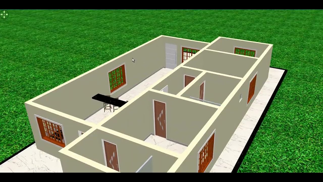 ✅ Projeto de casa com 3 quartos - ideal para uma vida tranquila