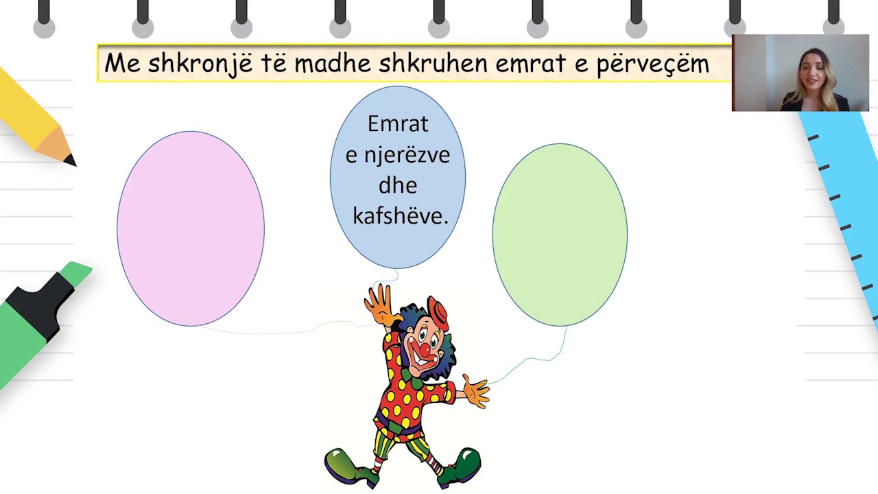 Klasa 2 - Gjuhë shqipe - Përdorimi i shkronjës së madhe dhe të vogël