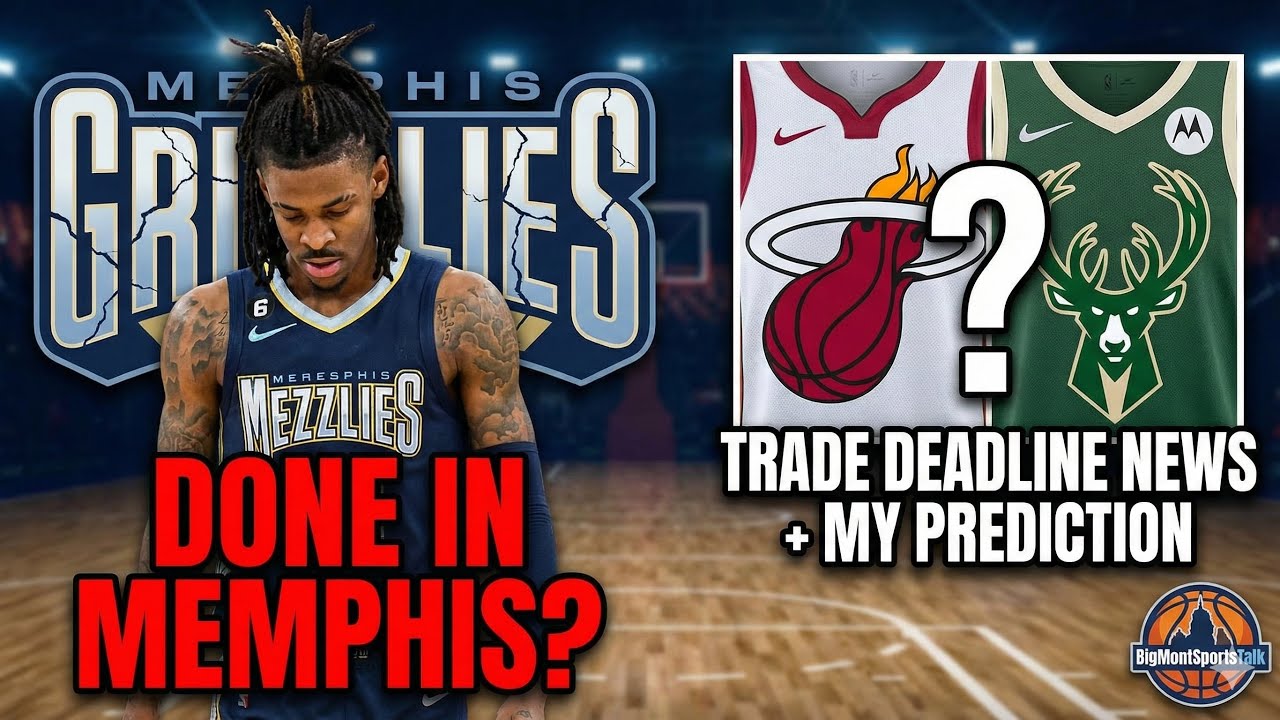 Ja Morant Done in Memphis? (Trade Deadline News + My Prediction)
