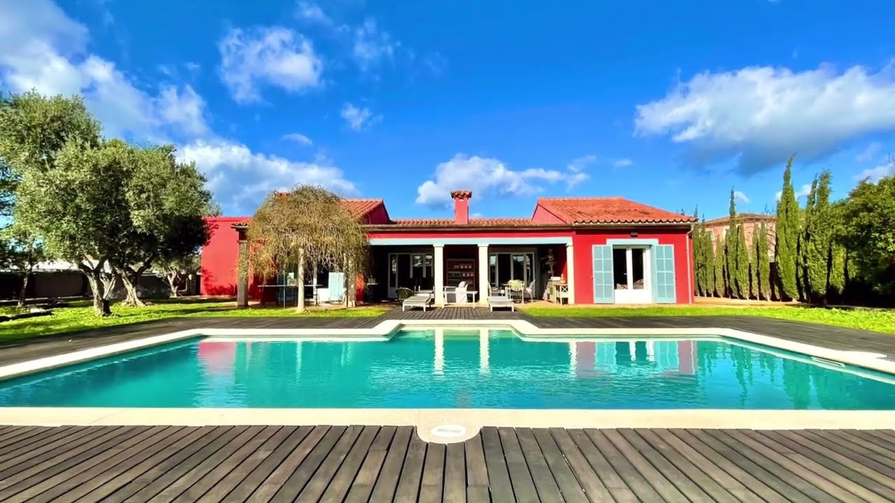 PS00232 - Chalet con piscina en Sa Planera, Marratxí | Villa en Mallorca cerca de Palma