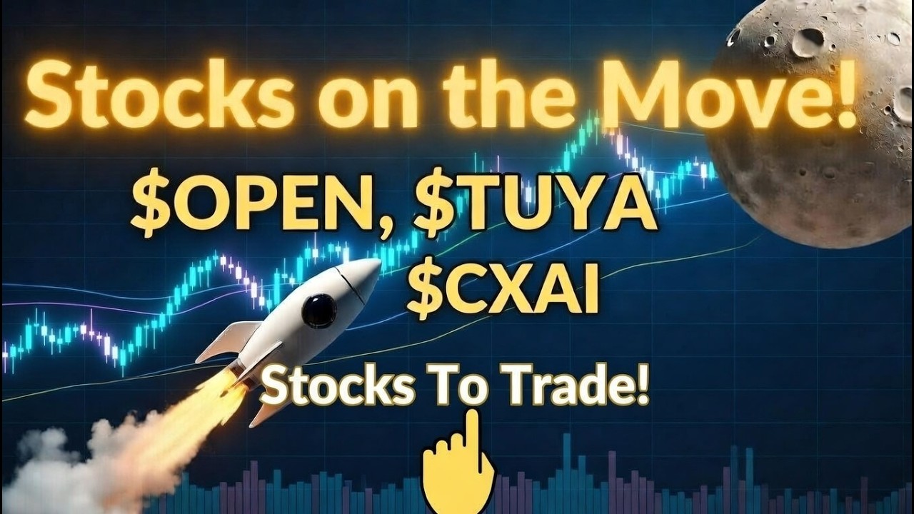 Акции в движении! $OPEN $TUYA $TYGO $CXAI ...готова ли нефть к стремительному взлету?