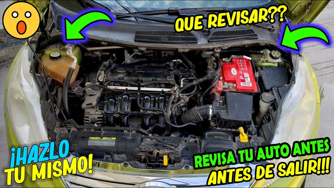 QUE REVISAR EN MI AUTO🚘 ANTES DE SALIR A CARRETERA😱 O VIAJAR/PASOS CENCILLOS DE REVISAR Y EFECTIVOS!
