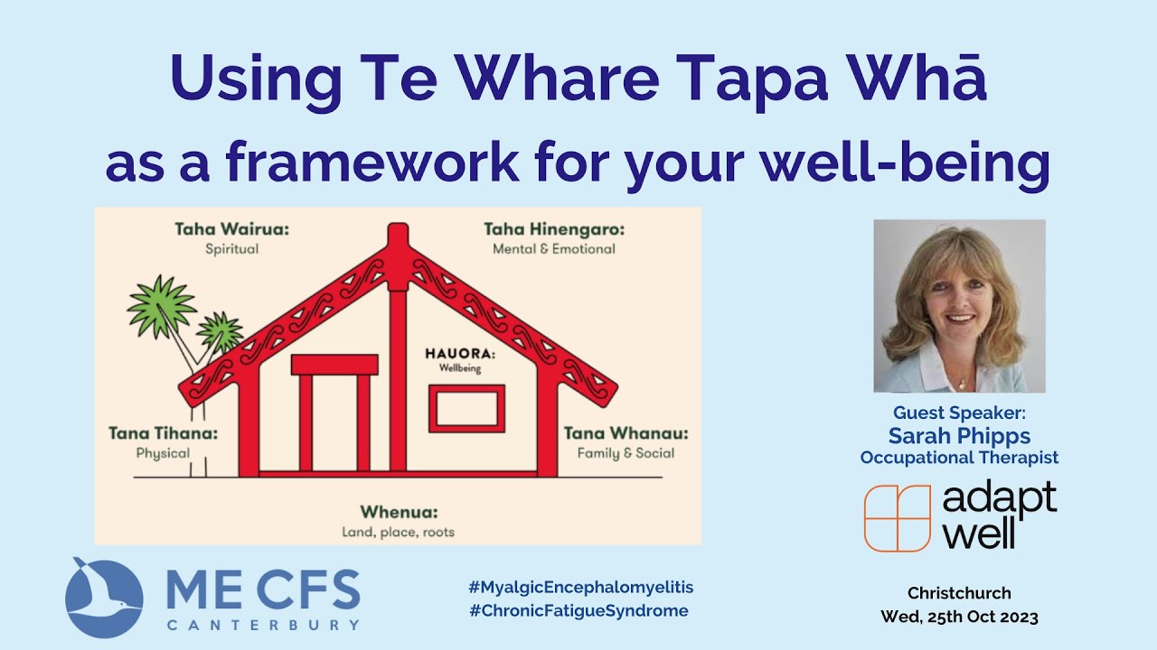Wellbeing Strategies for ME/CFS using Te Whare Tapa Whā