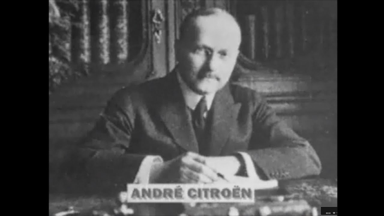 André Citroën De Glorie Jaren