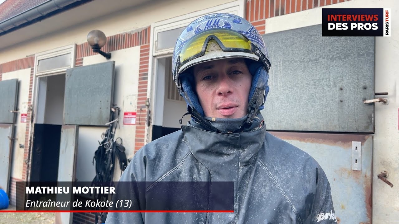 MATHIEU MOTTIER | ENTRAINEUR DE KOKOTE | QUINTE DU DIMANCHE 22 DÉCEMBRE À PARIS-VINCENNES