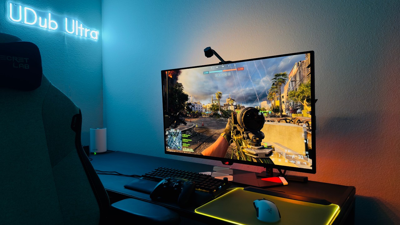 Battlefield 6 and the New Map are INSANE on an ASUS ROG Swift 32