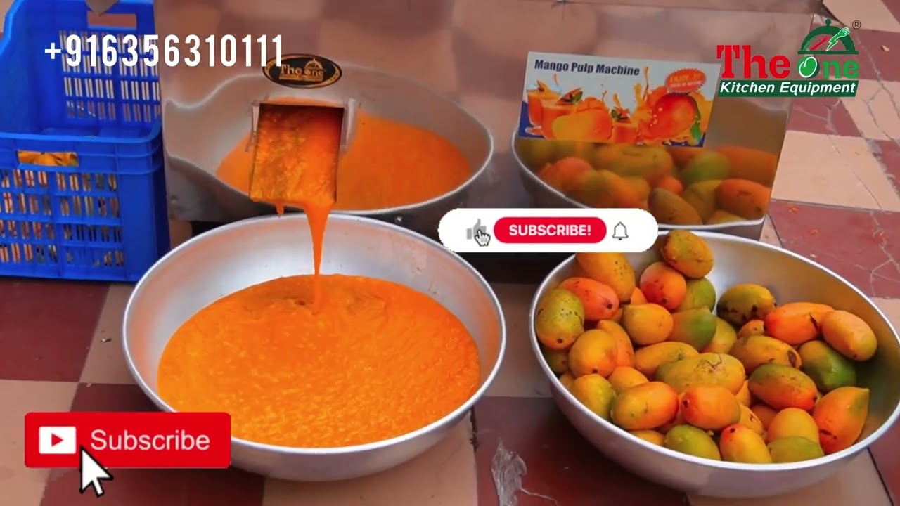 Mango Pulp Making Machine | Mango Pulp Machine | Mango Juicer Machine | Mango Juice Making Machine