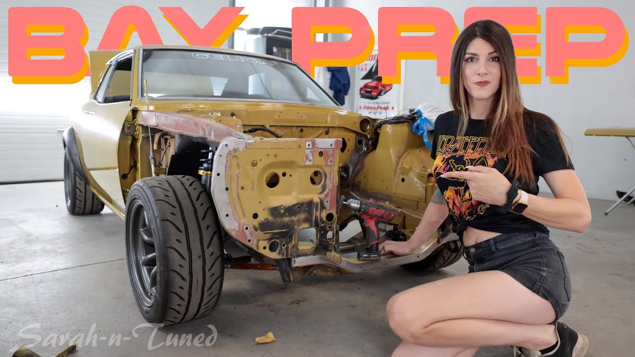 Легкий способ испортить покраску // 2UZ V8 1974 Celica