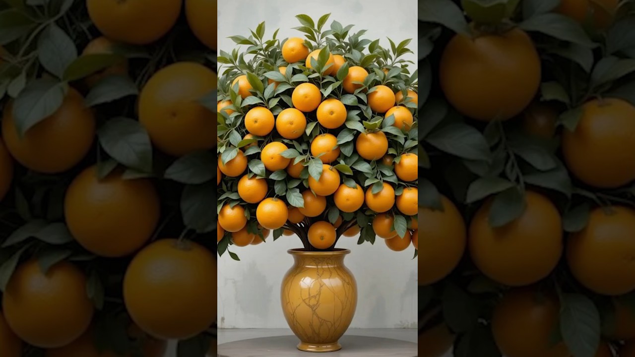 🌱 How to Grow Orange Tree from Branch Cuttings | Citrus Propagation Tutorial