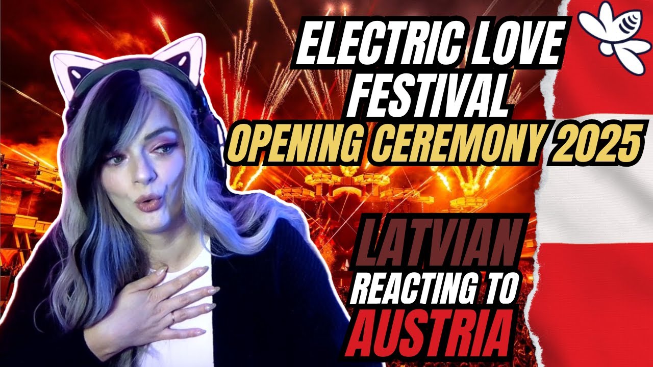 Реакция на церемонию открытия Electric Love Festival 2025 | Girl React