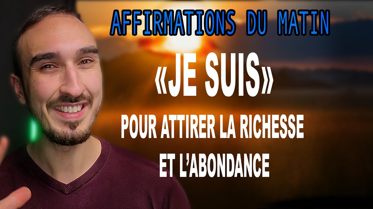 Affirmations du matin 