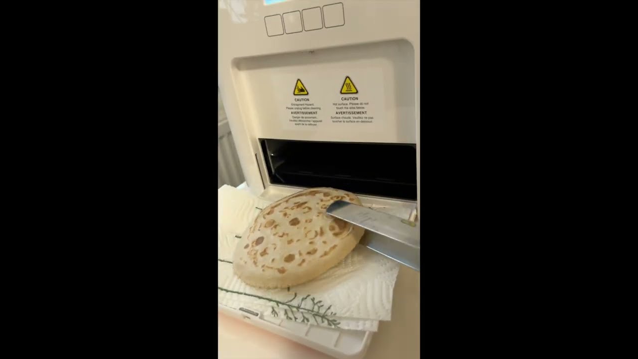 Testing our Rotimatic #rotimatic #rotimachine #roti #bread