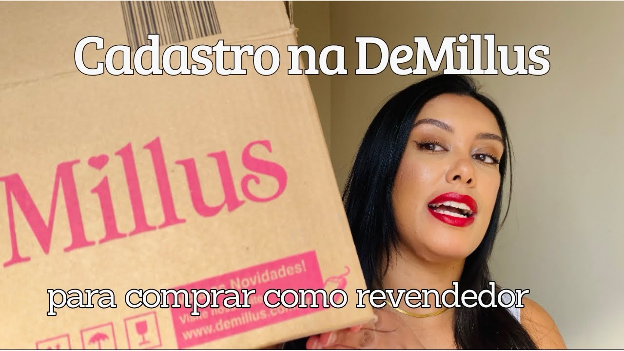ME CADASTREI NA DEMILLUS PARA COMPRAR COMO REVENDEDORA