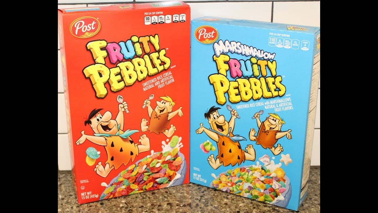 Fruity Pebbles & Marshmallow Fruity Pebbles Cereal Review