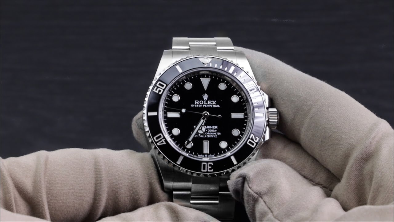 Rolex Submariner No-Date 124060 2020 Novelty Unboxing & Presentation Video