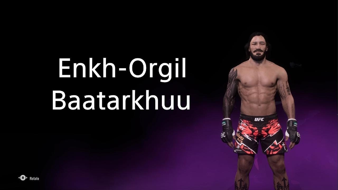 EA UFC 5 - Enkh-Orgil Baatarkhuu CAF Formula