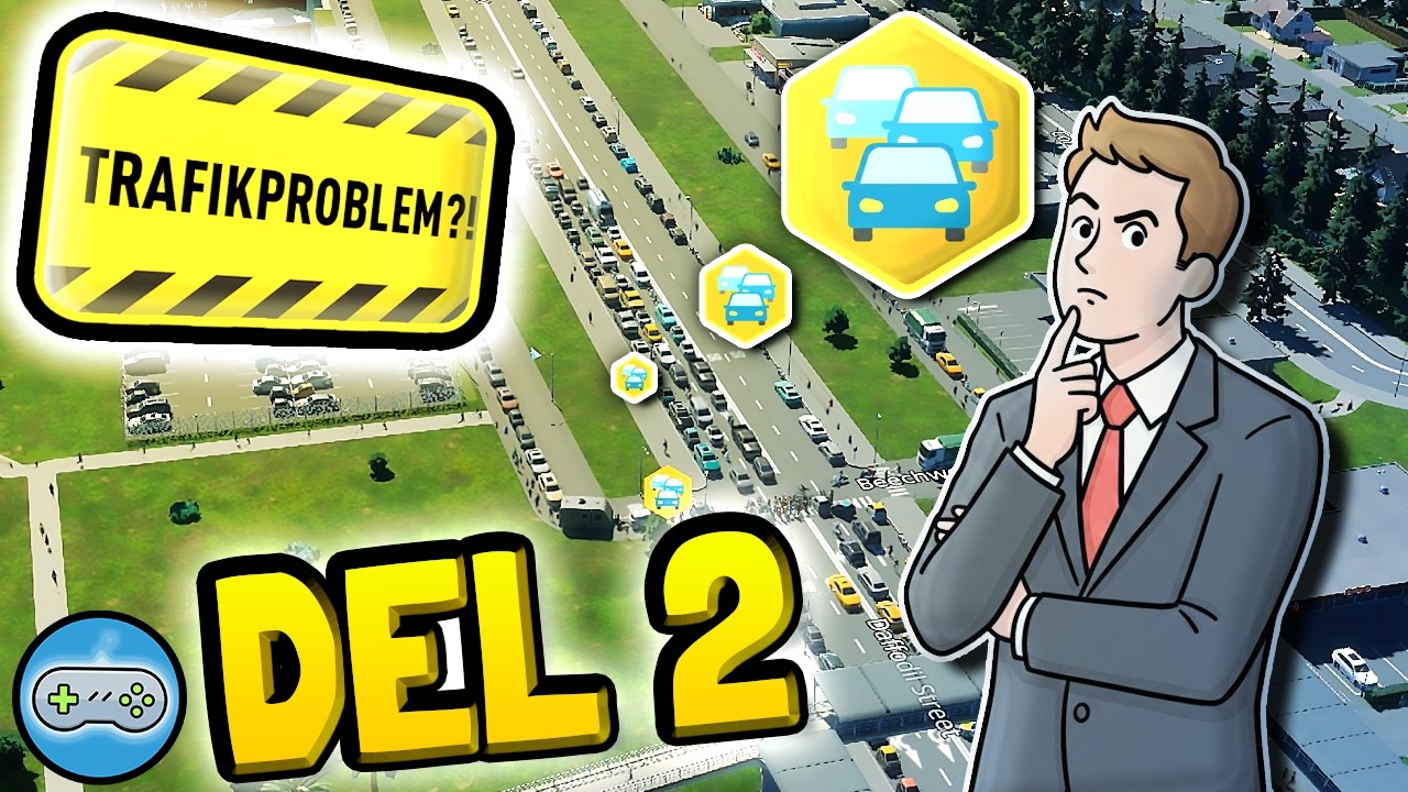 KAN JAG FIXA TRAFIKEN? | Cities Skylines 2 (Del 2)