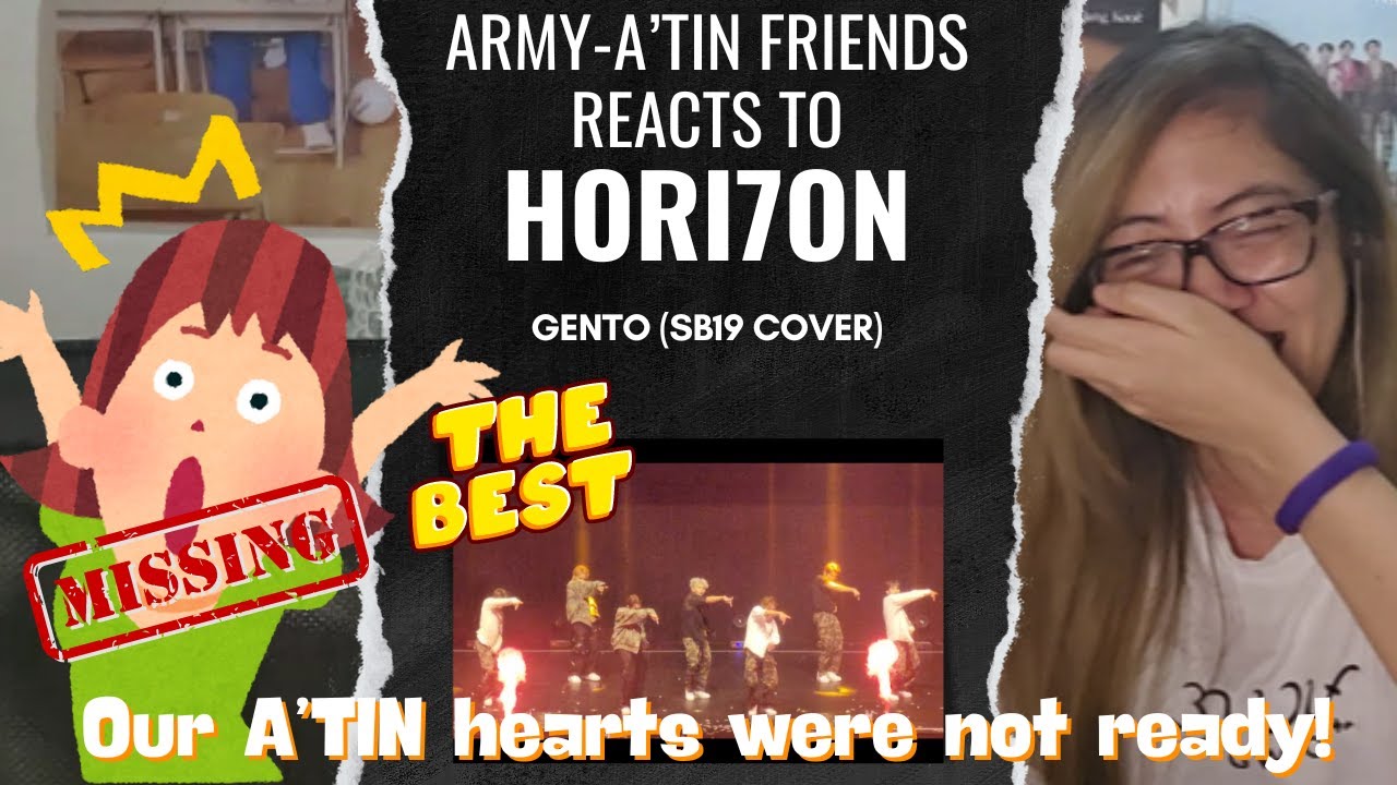 ARMY-A'TIN FRIENDS reacts to GENTO - HORI7ON cover FRIEND-SHIP Voyage to Manila
