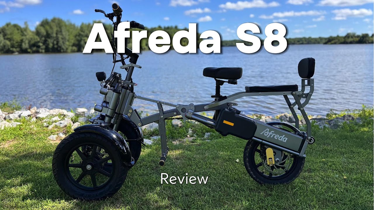 🚲 Afreda S8 Foldable Electric Scooter Best for City & Trail? Full Ride Test+Unboxing! Review