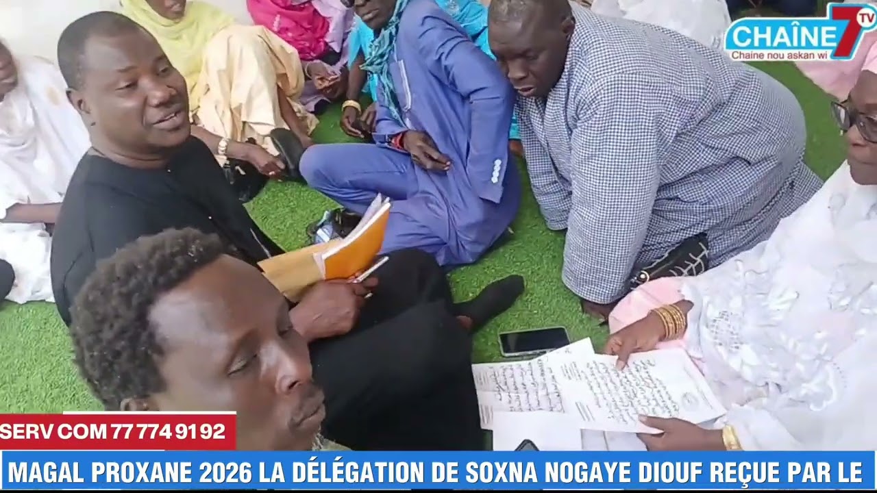 🛑MAGAL PROXANE 2026 LA DÉLÉGATION DE SOXNA NOGAYE DIOUF REÇUE PAR LE REPRÉSENTANT DU KHALIFE GÉN
