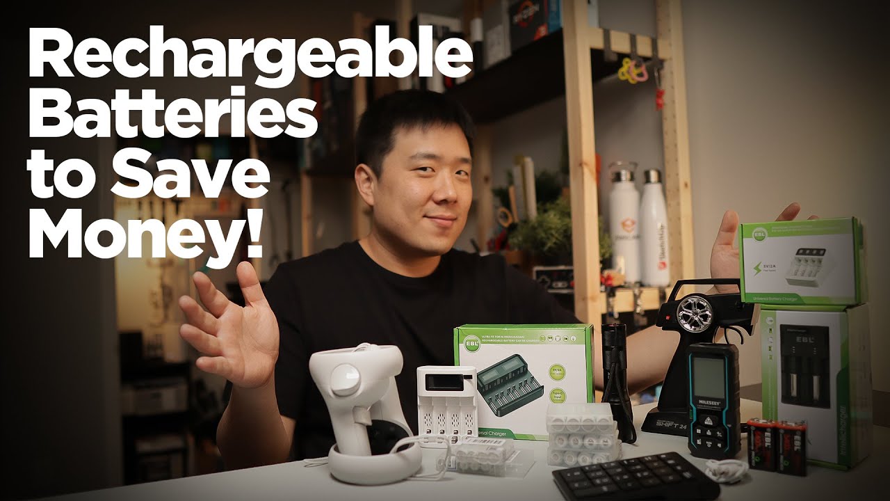 EBL Rechargeable Battery Products Unboxed & Showcased - This Will Save You Money!