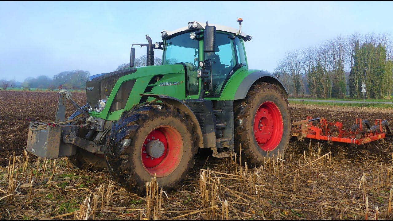 Déchaumage en Fendt 826 vario ! Chisel Agram de 5,80m ! ETA LeBras