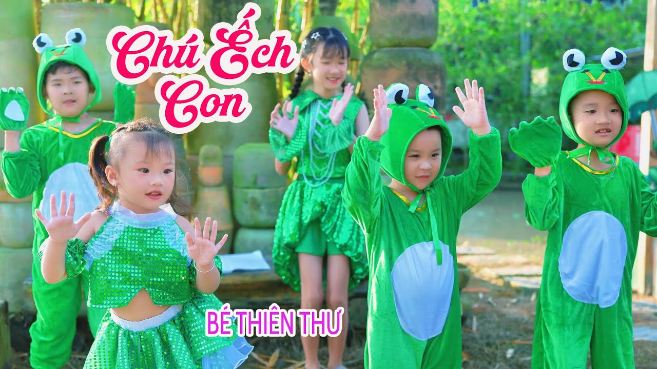 Nhạc Thiếu Nhi Con Vật Vui Nhộn Cho Bé - Kìa Chú Là Chú Ếch Con, Cá Vàng Bơi Trong Bể Nước