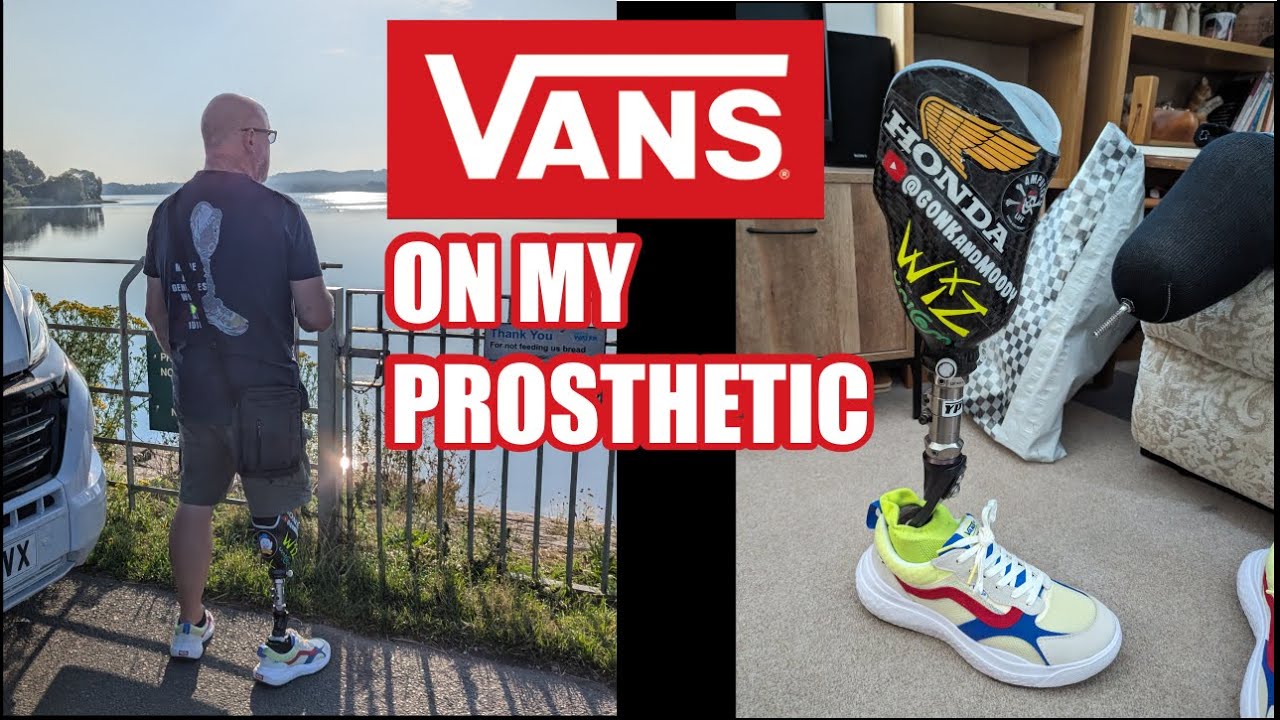 Trying the VANS UltraRange Neo VR3 Trainers on my Prosthetic Leg #amputee #prostheticleg #vans