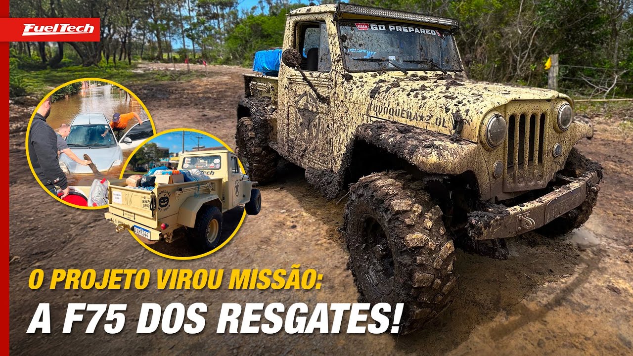 F75 com Motor AP 2.0 e FuelTech: do Projeto ao Resgate!