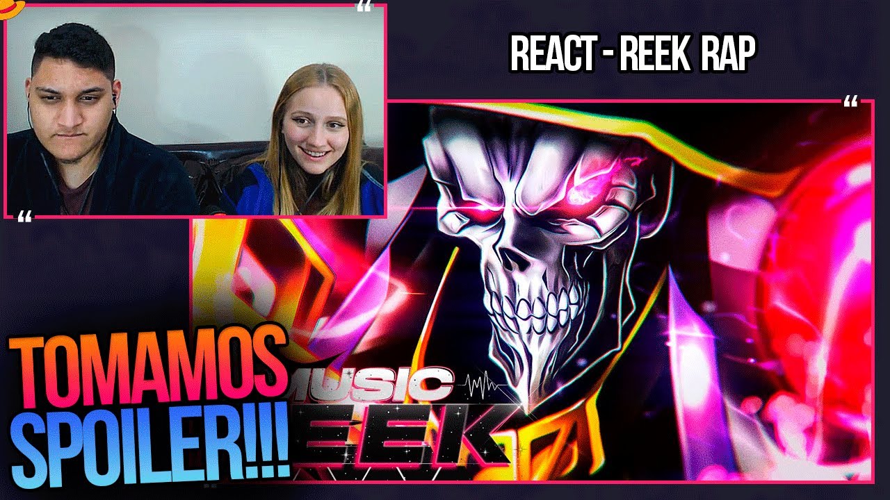 REACT EM CASAL - ♪ Rei Feiticeiro | Ainz Ooal Gown (Overlord) | Reek Rap | O AINZ É MUITO BRABO!!!