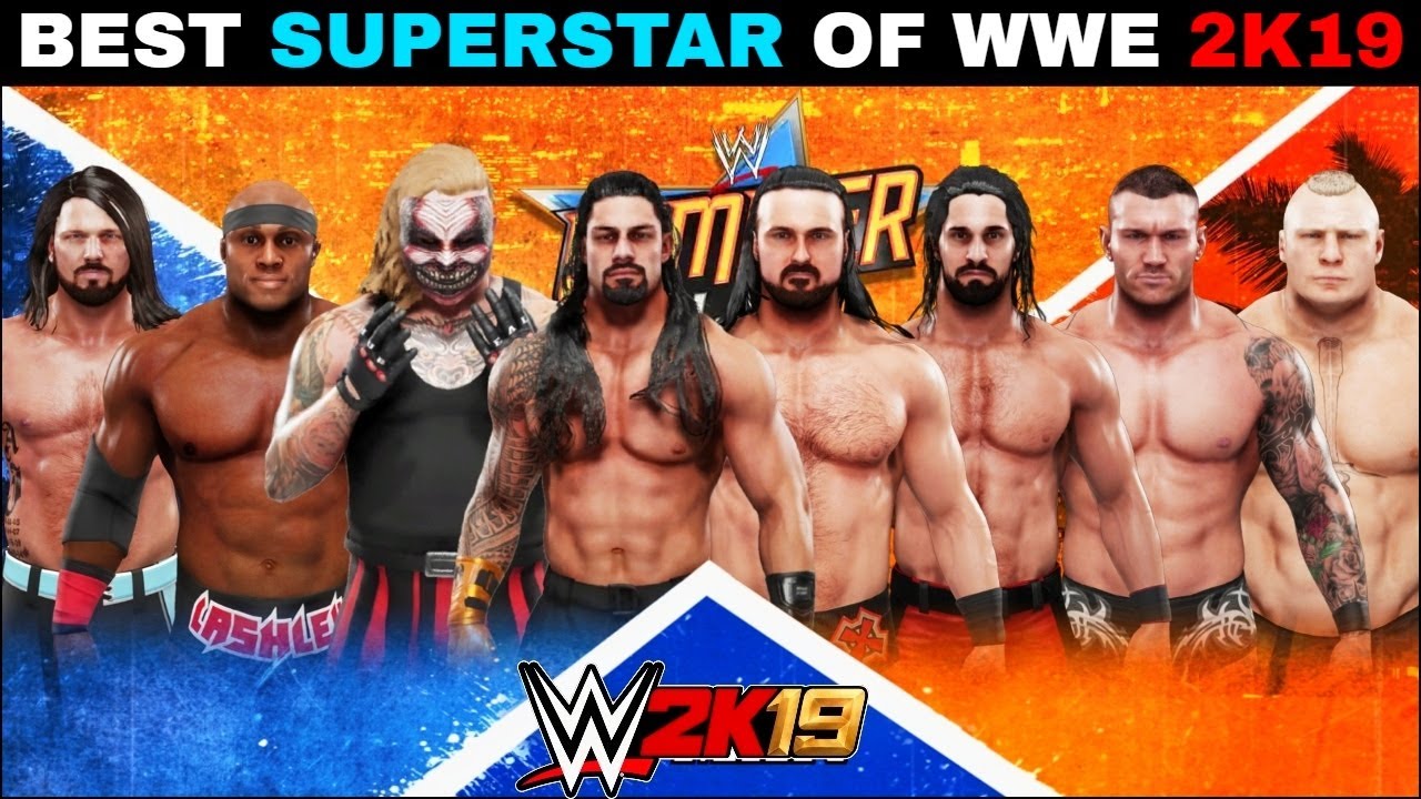 WWE 2K19 Live Gameplay - Best Superstar Of WWE 2k19 | COM VS COM Gameplay ||