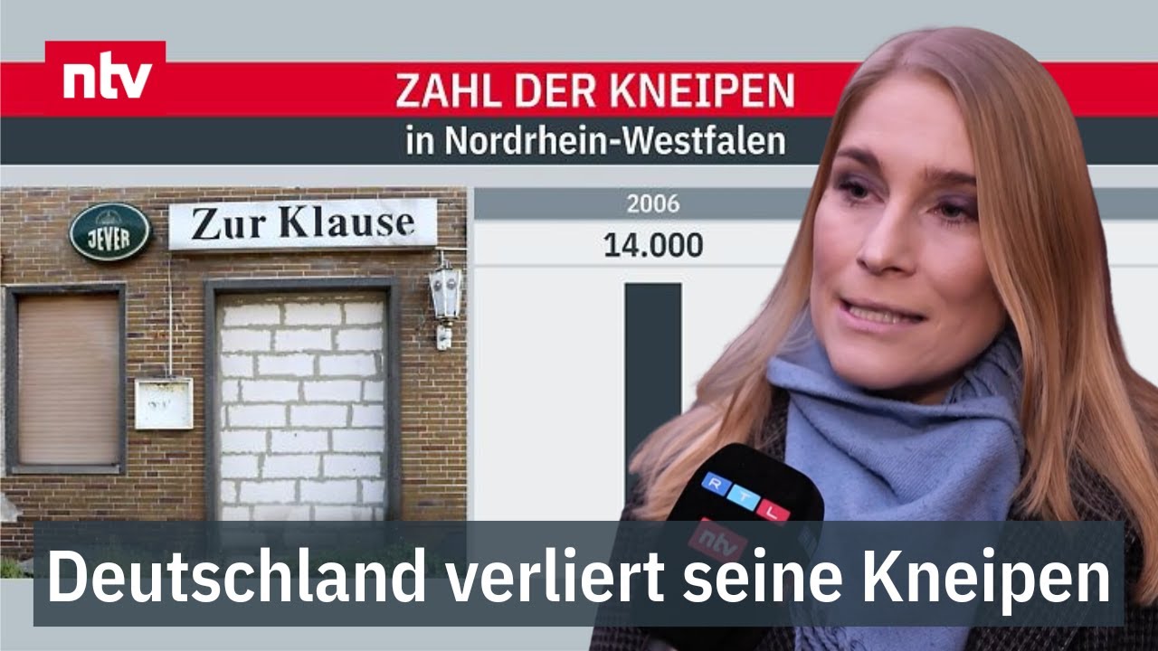 Deutschland verliert seine Kneipen - Dorftreffpunkte sterben aus