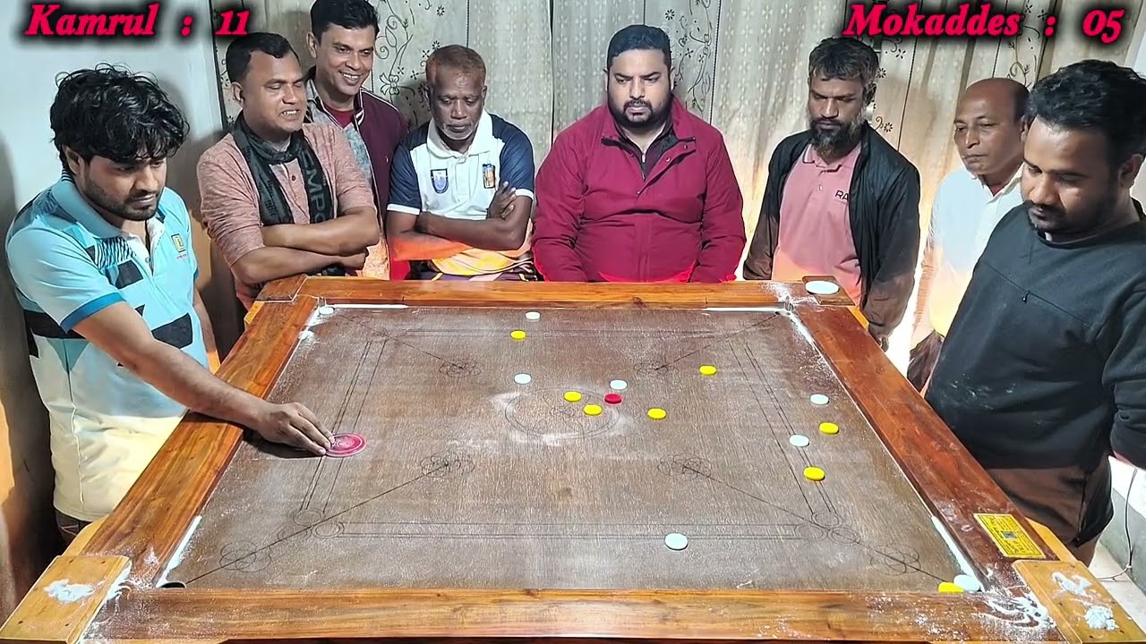 New Carrom tournament January 2026 কামরুল বনাম মুকাদ্দেস 1st round 1st match #viral #gaming #carrom 