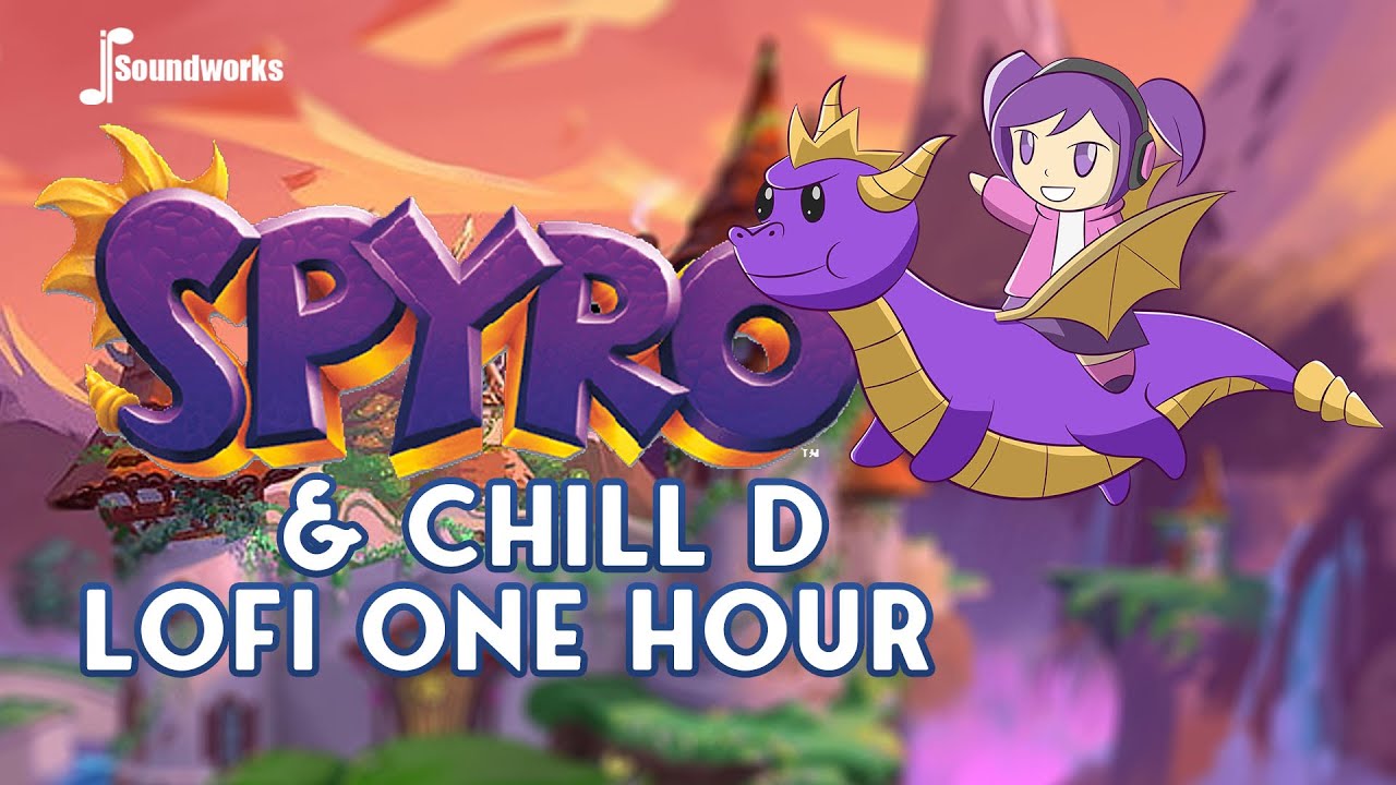 Spyro Lofi One Hour - Chill Video Game Music Remix - JP Soundworks