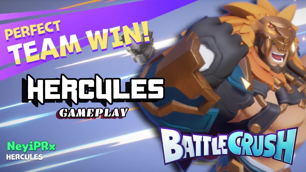 Battle Crush Hercules Gameplay Perfect Win  #battlecrush #herculesbattlecrush
