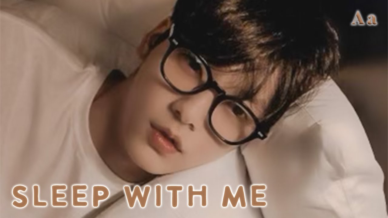 sleep with your boyfriend soobin | rain, breathing, and white noise asmr