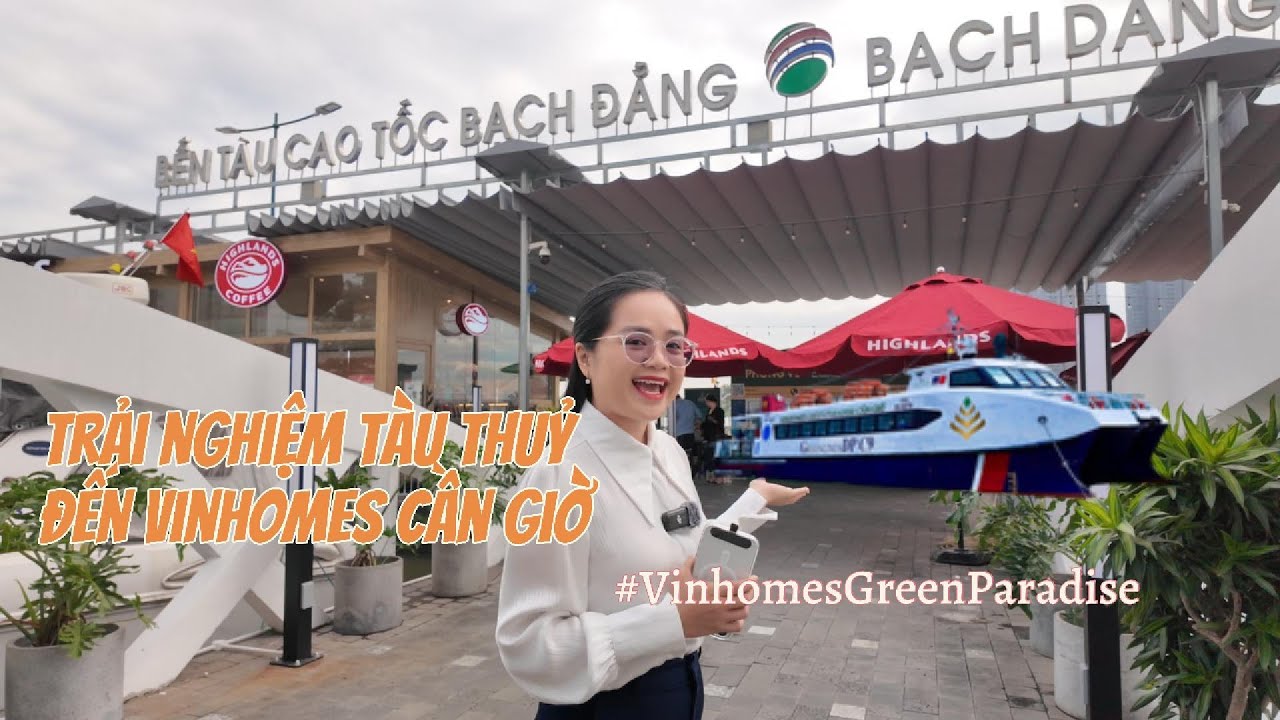 CÁCH ĐI TÀU THUỶ TỪ BẾN BẠCH ĐẰNG ĐẾN VINHOMES CẦN GIỜ | RẤT ĐẸP VÀ THOẢI MÁI