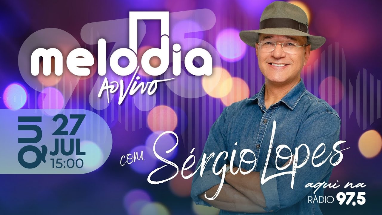 S&eacute;rgio Lopes - Melodia Ao Vivo #Live
