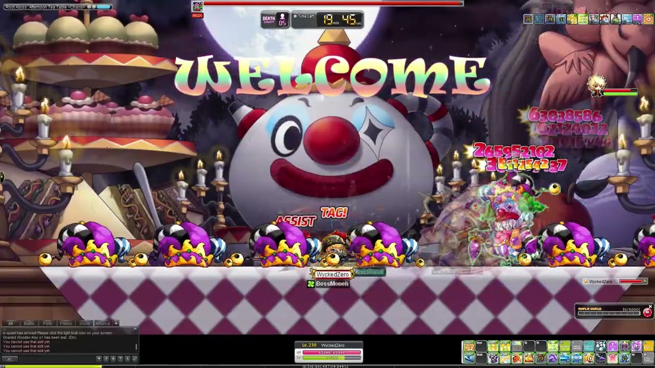[Maplestory] Reboot bossmule Zero 17K - Weekly bosses